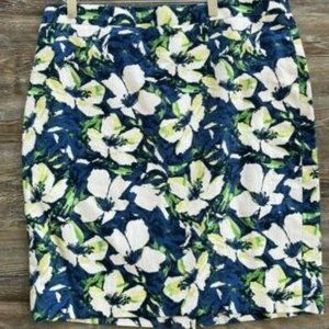 J Crew Women's Size 12 Basketweave Pencil Skirt